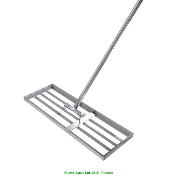 Lawn Lute 92cm (36 in) Stainless Steel Lawn Levelling Rake